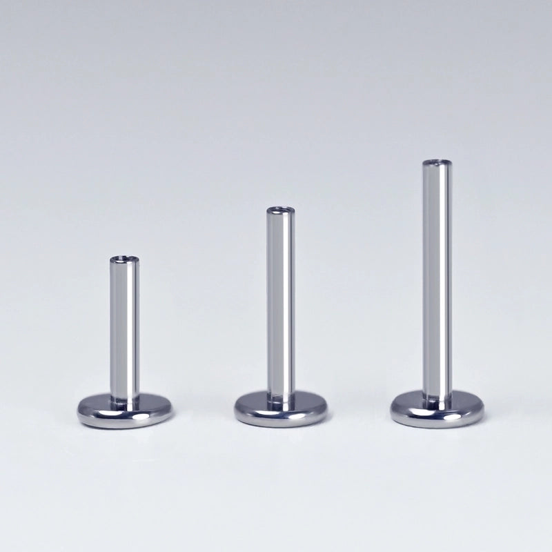 1 Piece Lip Rings Minimalist Solid Color Pure Titanium