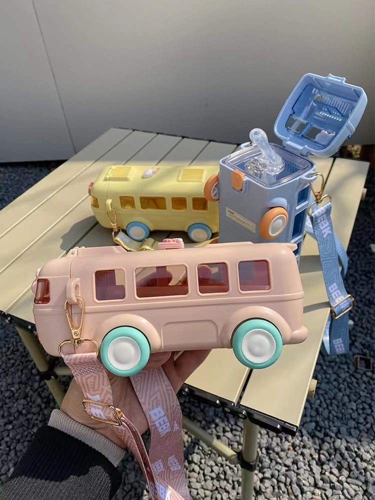 🔥 New-🚌Portable water cup in bus shape
