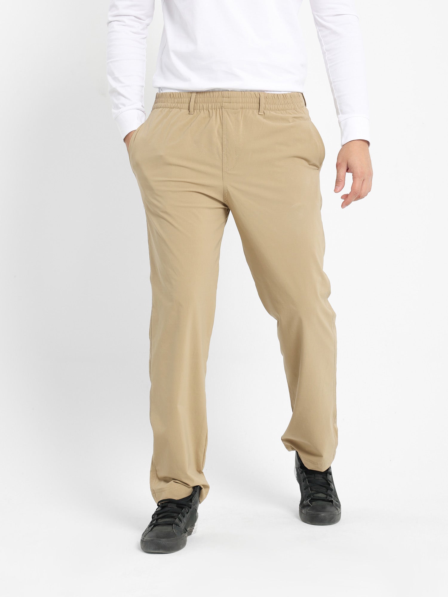 Casual Free Style Solid Pants