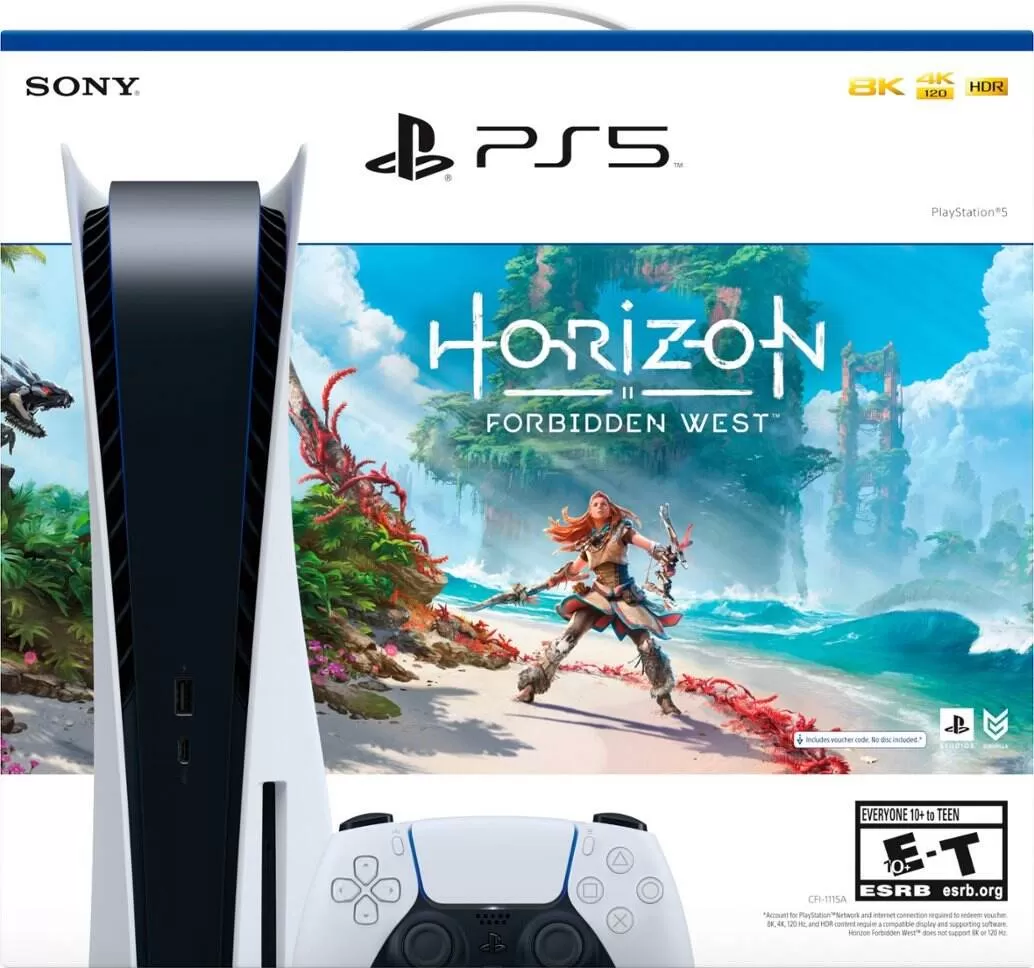 PlayStation 5 Console – Horizon Forbidden West Bundle