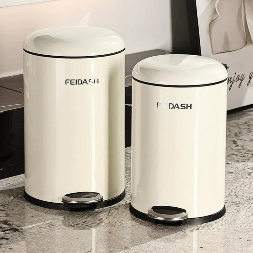 New Luxury Trash Can With Foot Pedal & Lid