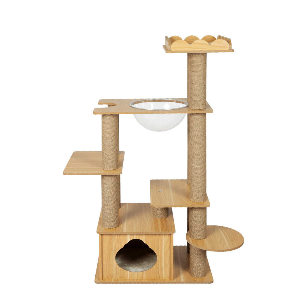 130cm Cat Scratching Post/Tree/Condo - Wood