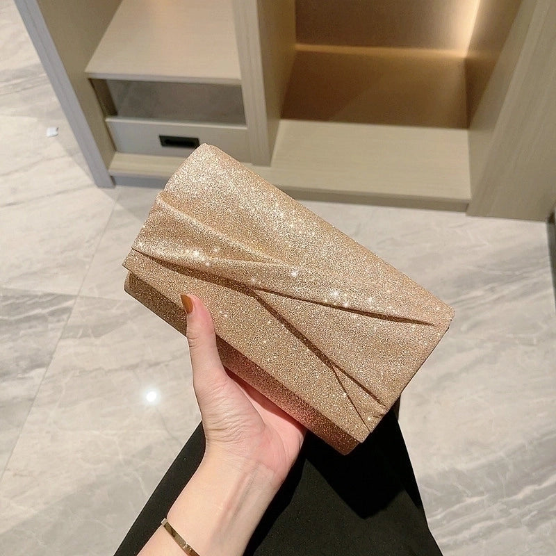 Pu Leather Solid Color Clutches