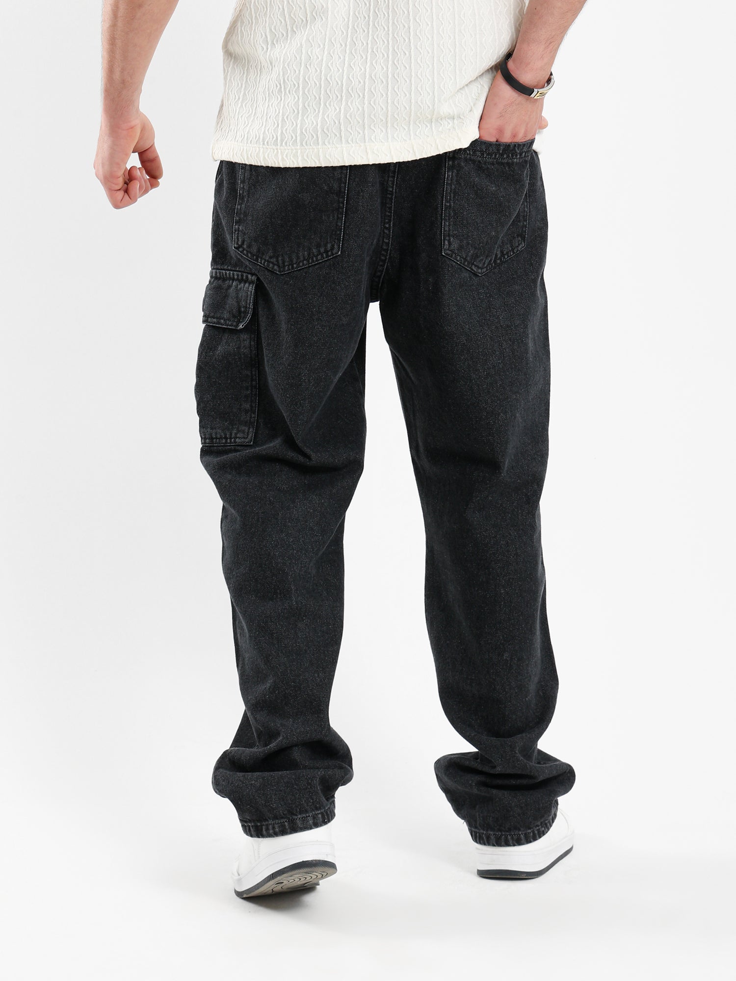 Jogger Jeans Tapered Fit with Cuffed Hem