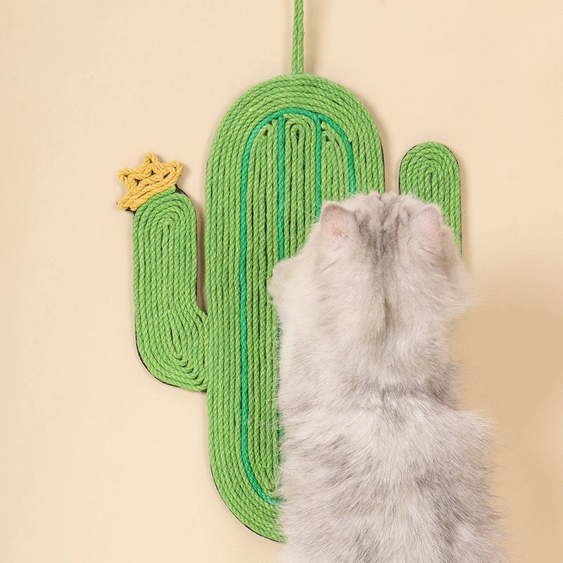 Cat Scratch Board Cactus Sisal Cat Scratch Pad Grinding Claw Does Not Fall Scrap Anti-protection Sofa Pad Cat Grinding Claw Toy