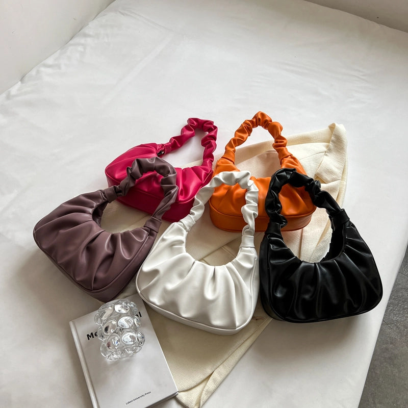 Women's All Seasons Pu Leather Elegant Underarm Bag