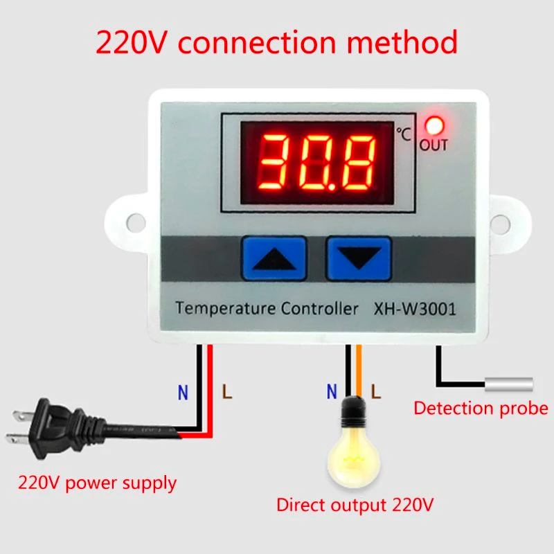Digital Temperature Controller For Aquarium