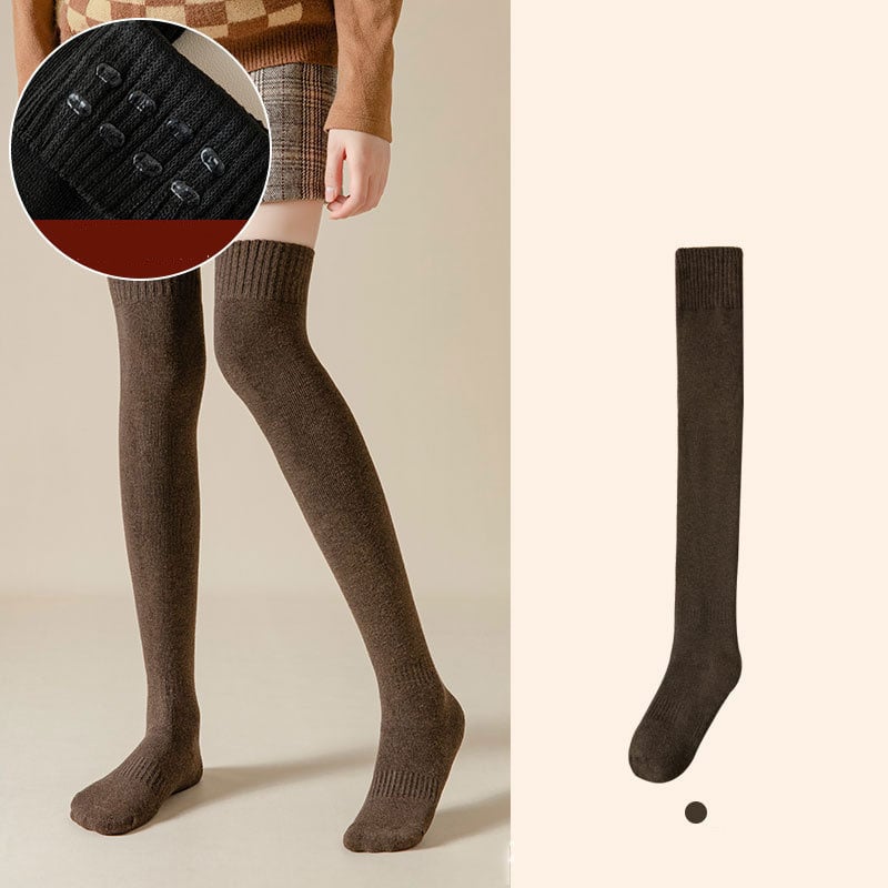 Non-Slip Silicone Over-The-Knee Cotton Stockings