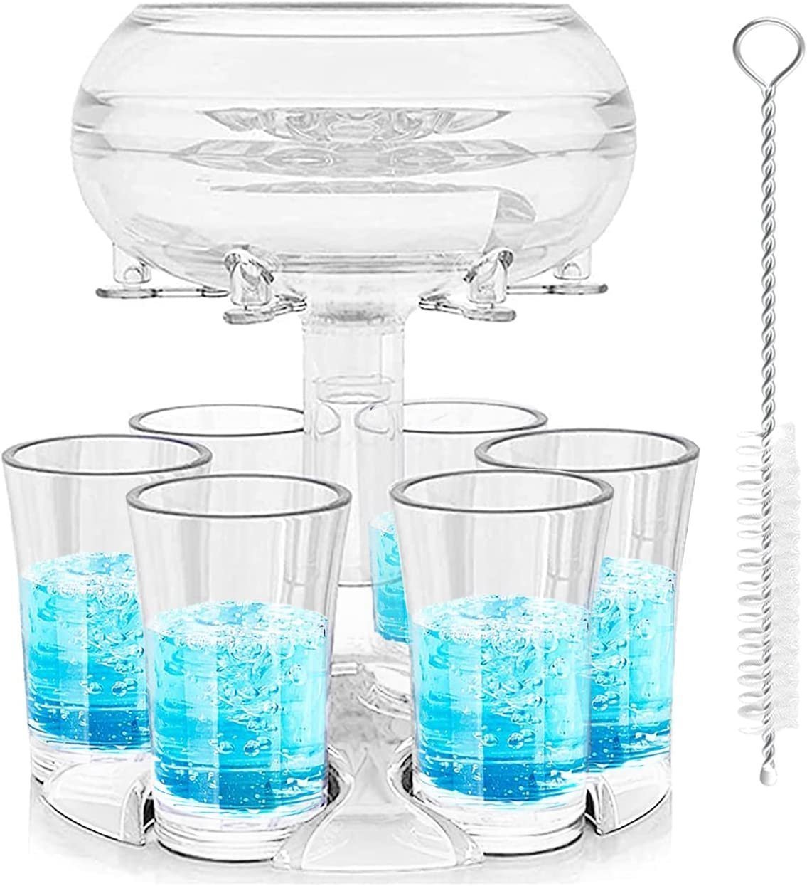 (🍀Early Spring Sale)-🥂 6 Shot Glass Dispenser and Holder