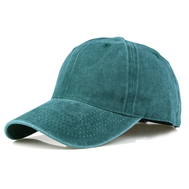 Women's Minimalist Commute Solid Color Curved Eaves Baseball Cap