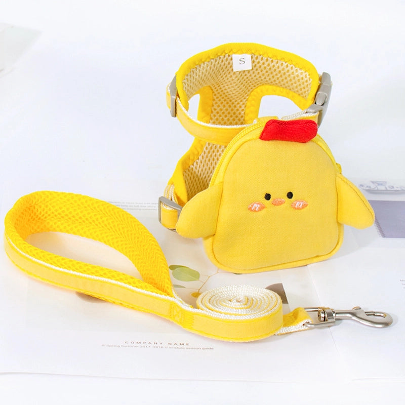 Minimalist Classic Style Polyester Color Block Leash