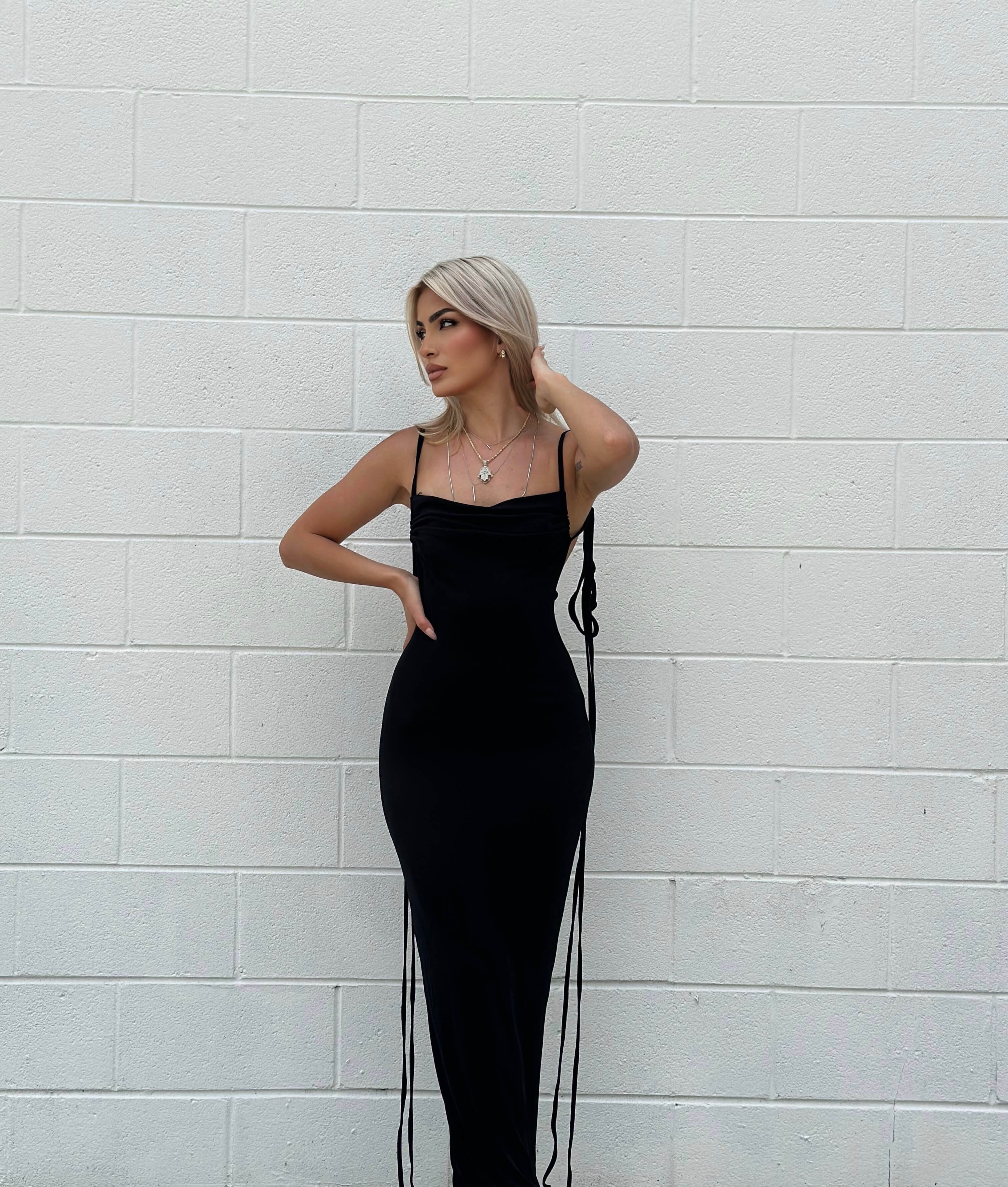 ✨Serenity Backless Maxi Dress