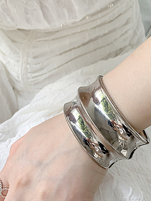 Normcore Geometric Solid Color Bracelet Accessories