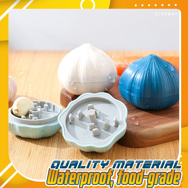 Easy-Twist Garlic Clove Press Crusher