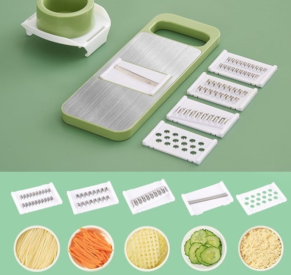 Multifunction Vegetable Slicer-5 Interchangeable Blades