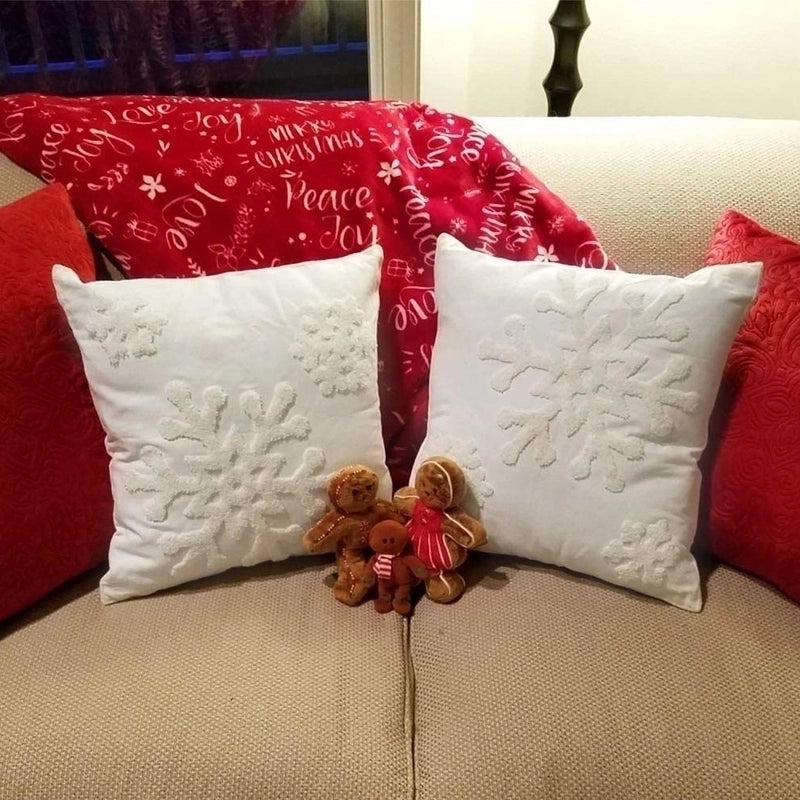 Solid Color Linen Pillow Cases
