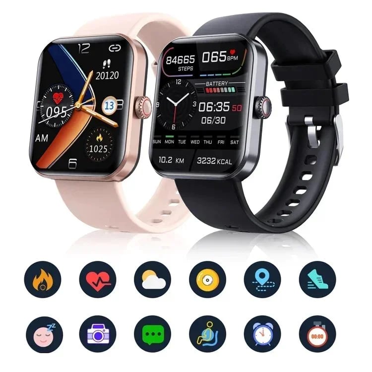 48% OFF [All day monitoring of heart rate and blood pressure]🔥Bluetooth Fashion Smartwatch