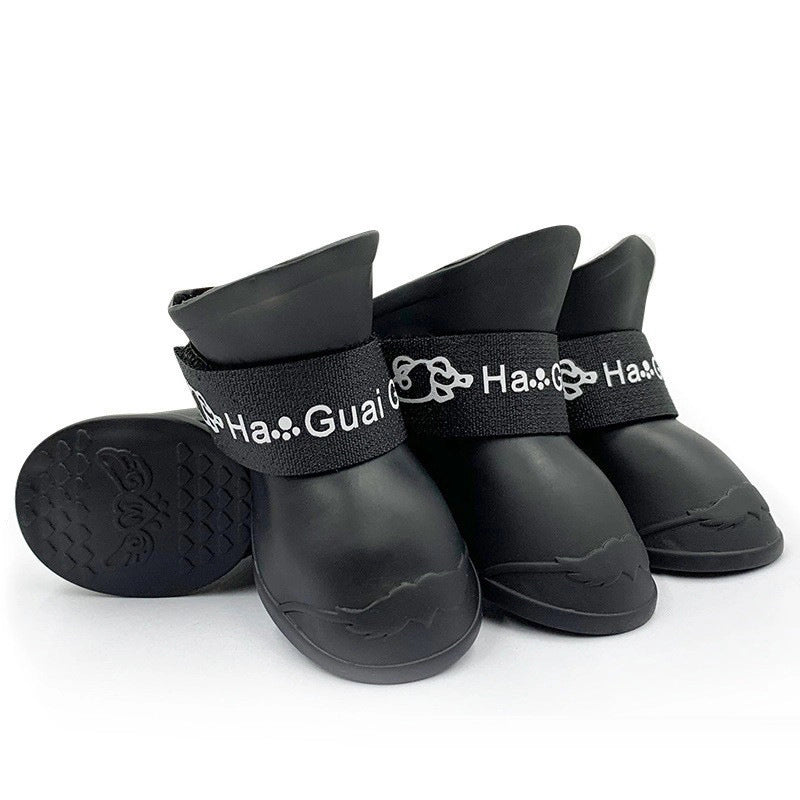 Casual Plastic Solid Color Pet Shoes