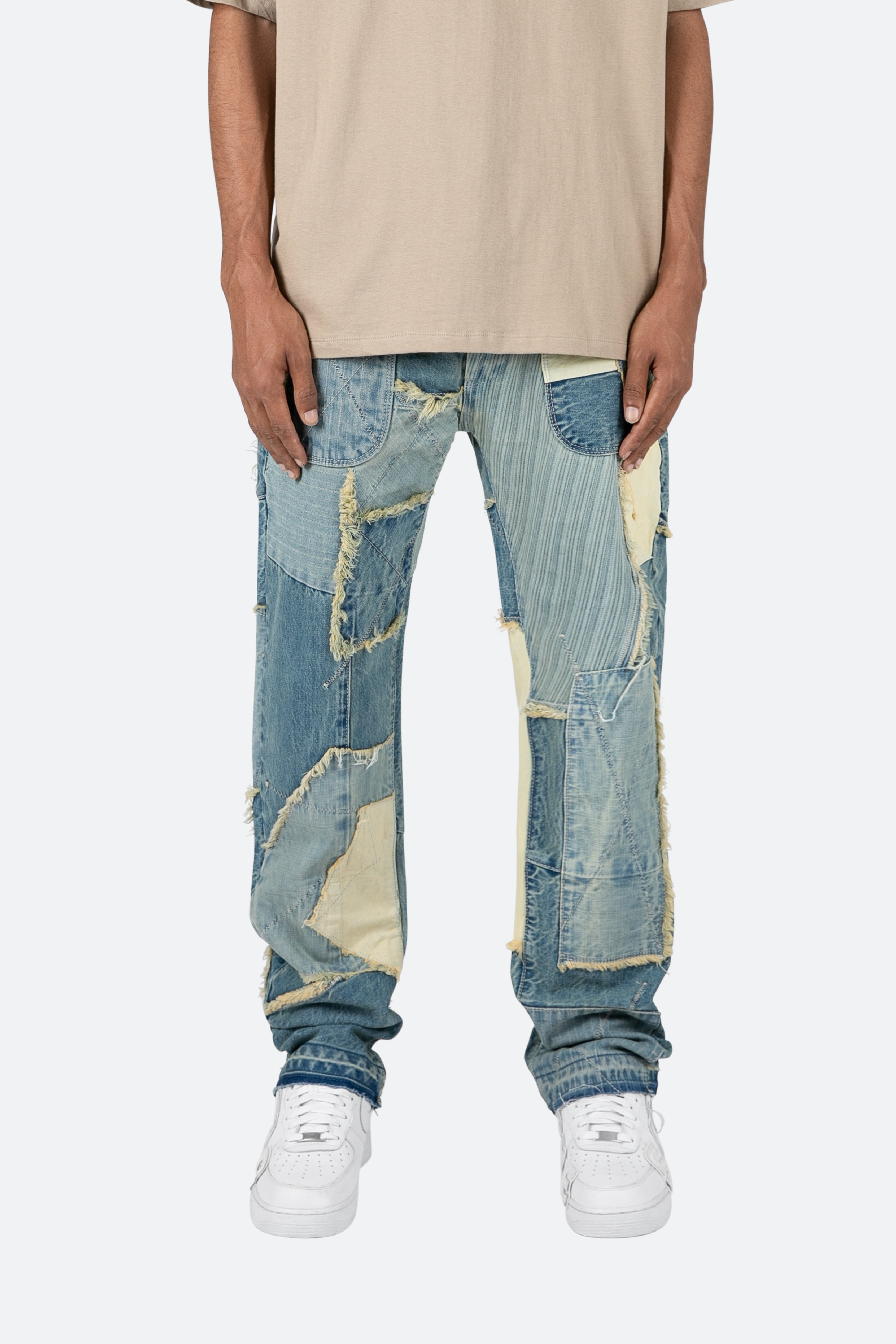 V164 Baggy Denim - Vintage Blue