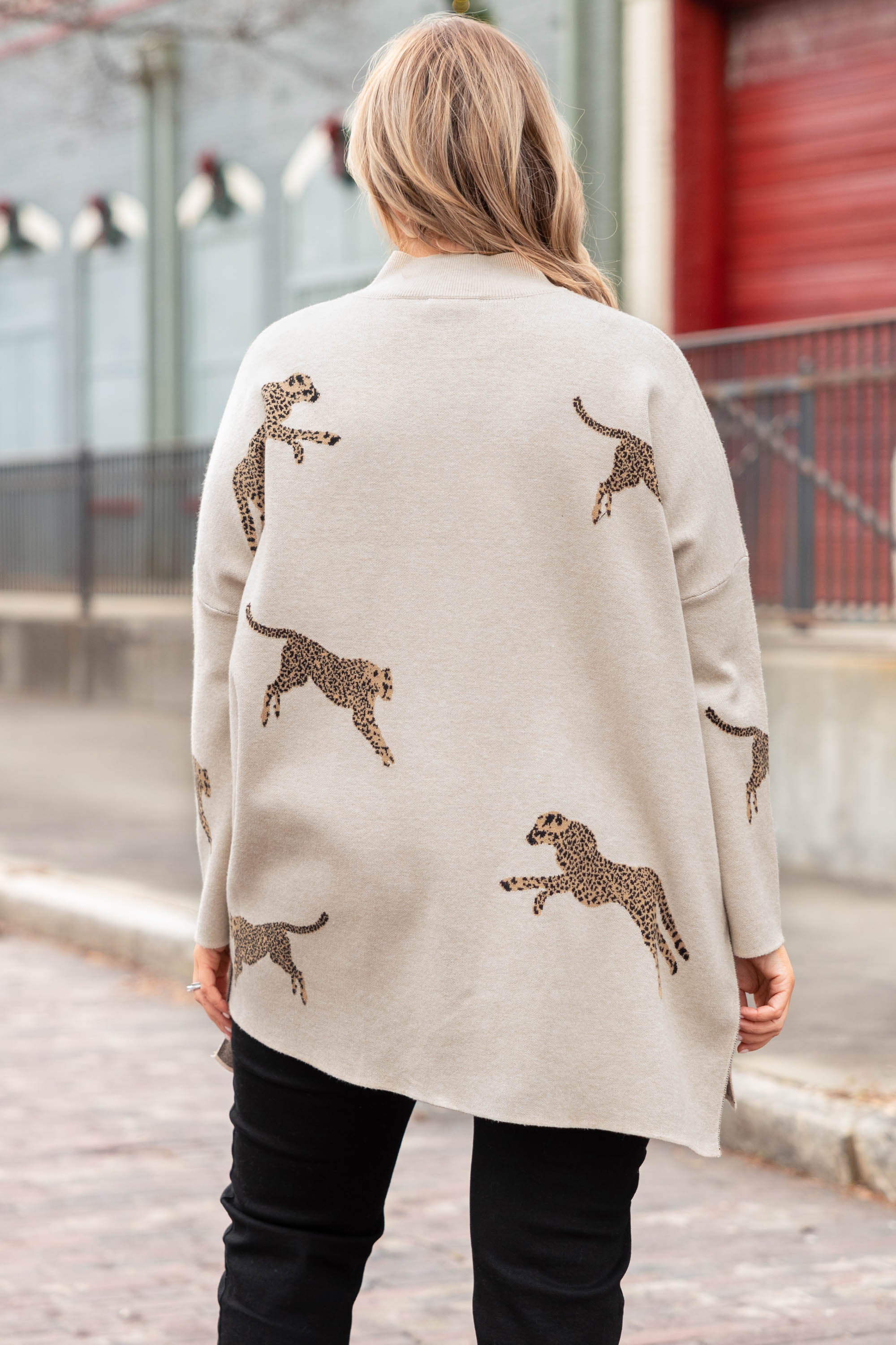 Mother Of The Jungle Sweater. Oatmeal