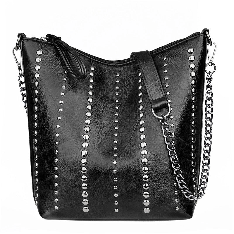 Women's Medium Pu Leather Solid Color Vintage Style Classic Style Square Zipper Crossbody Bag