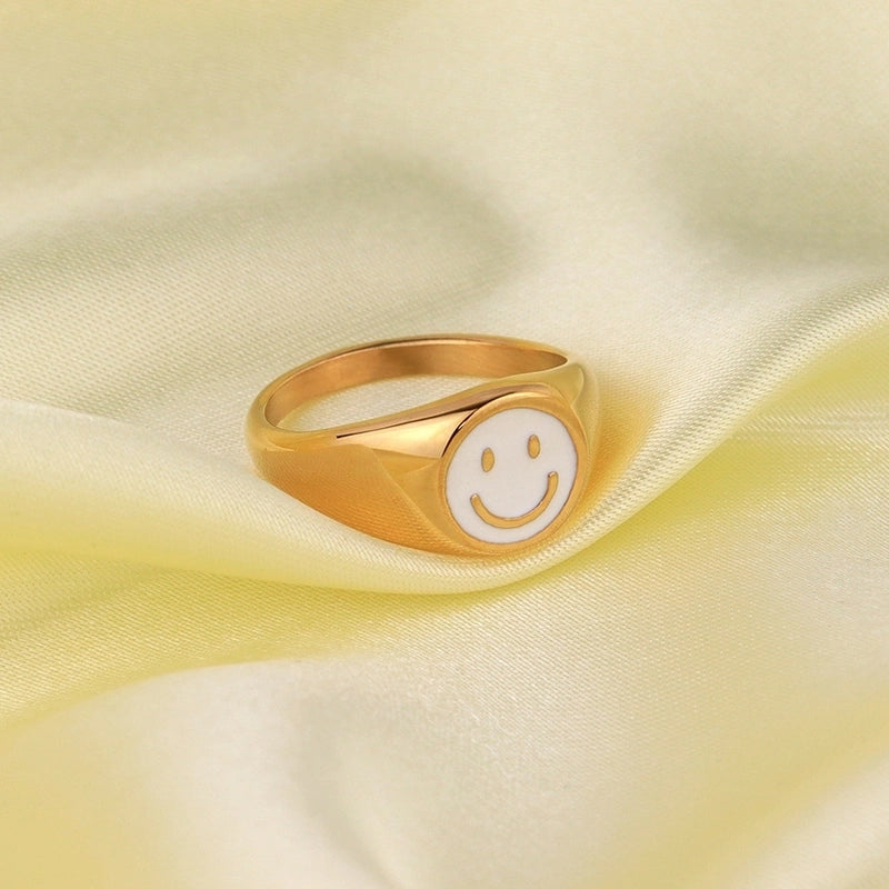Minimalist Geometric 304 Stainless Steel Rings