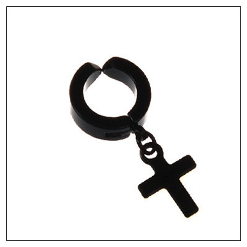Minimalist Geometric Titanium Steel Earrings Ear Studs Plating Stainless Steel Earrings