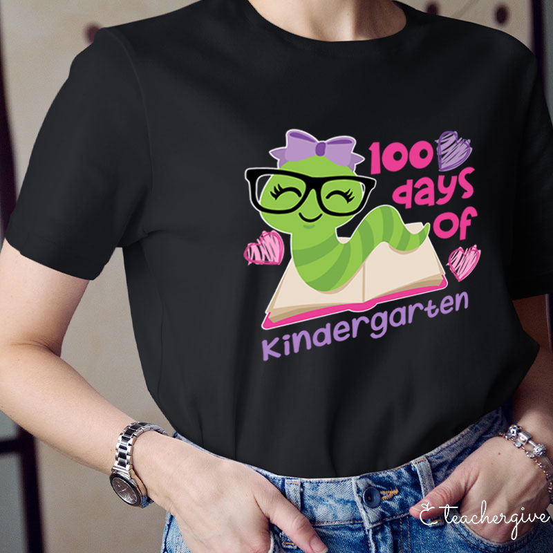 Personalized 100 Days Of Teach Teacher T-Shirt