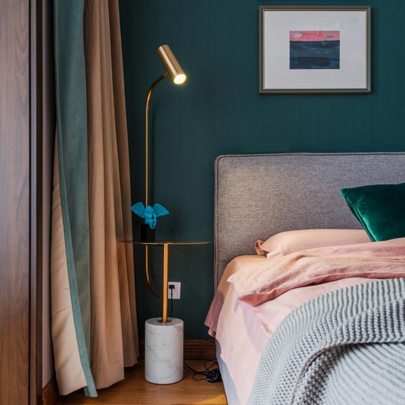 Freya | Gold x Marble Floor Lamp