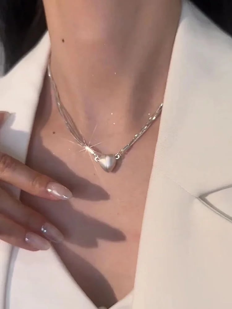 🔥 49%-🔥Love heart 🧡magnetic necklace🌟