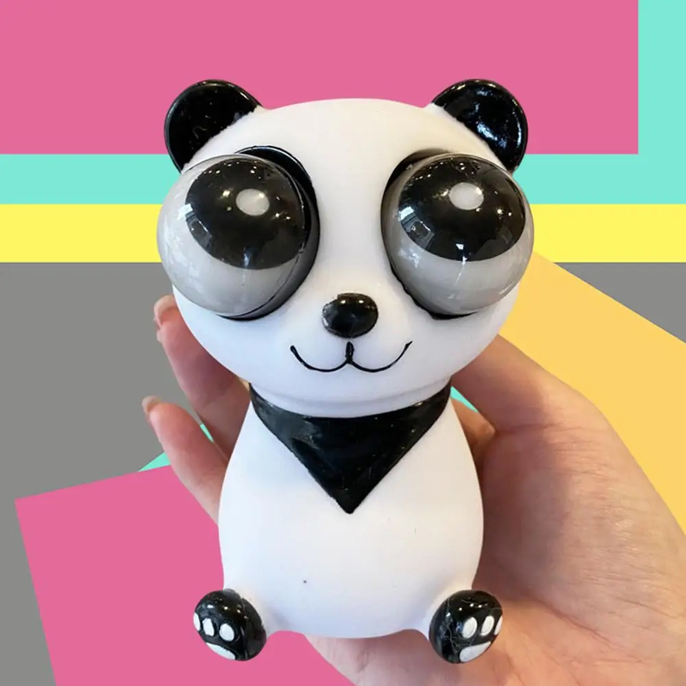 BIG EYES PANDA STRESS RELIEF SQUEEZE TOY SLOW REBOUND