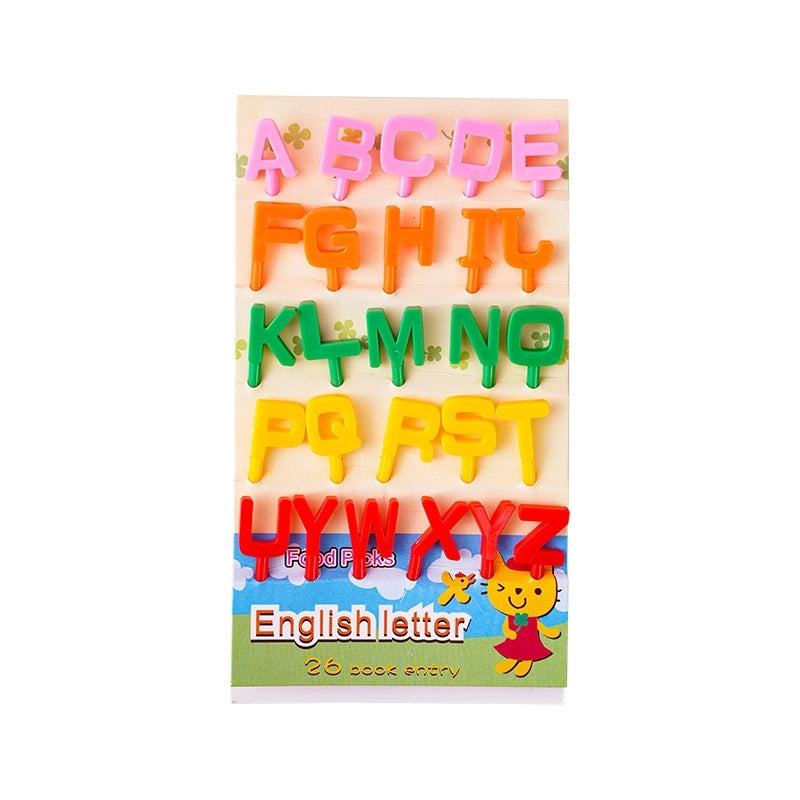 Fashion Car Plastic Fruit Fork 1 Set