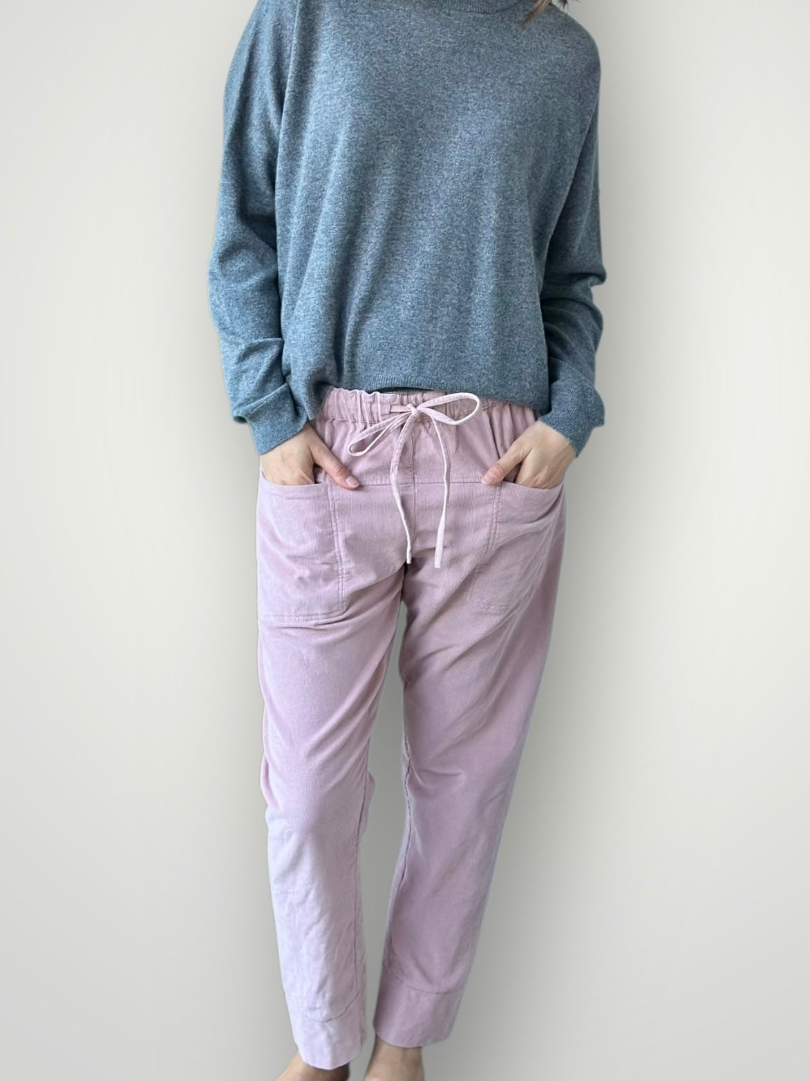 darcy pants-dusty pink  cord