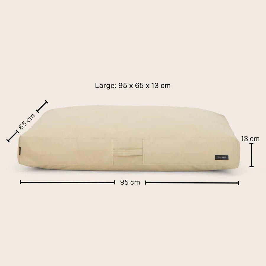 Modern D1000 Outdoor Dog Bed - Biscuit