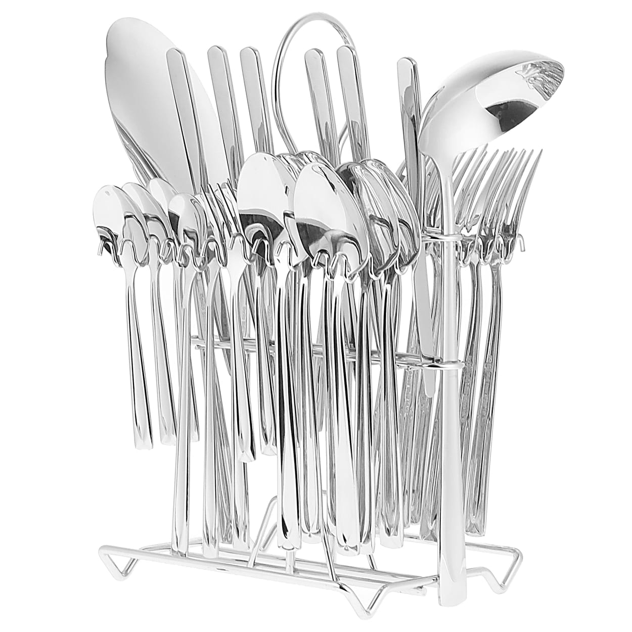 39 Pcs Bonito Stainless Steel Cutlery Set-Sliver(SA2405-01)