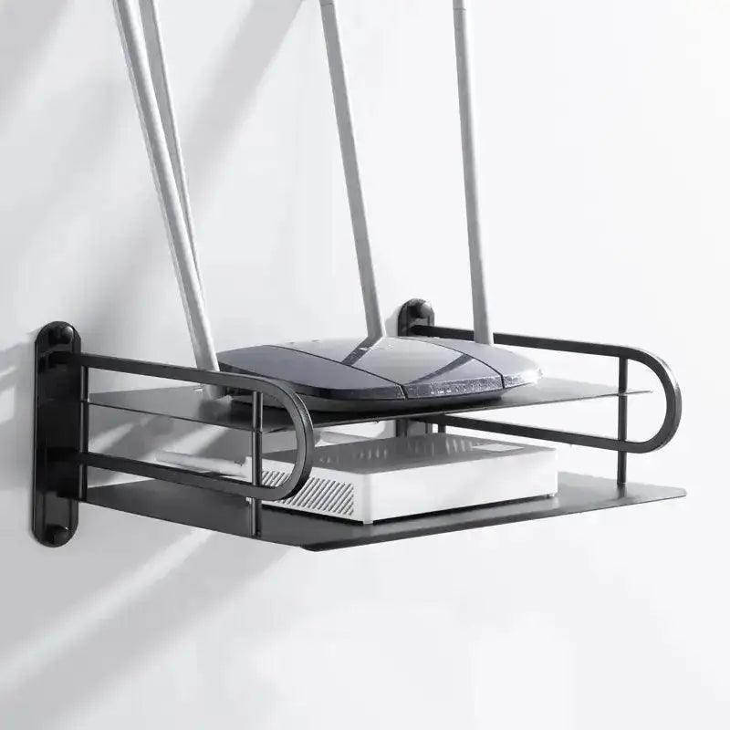 Wall mounted router stand