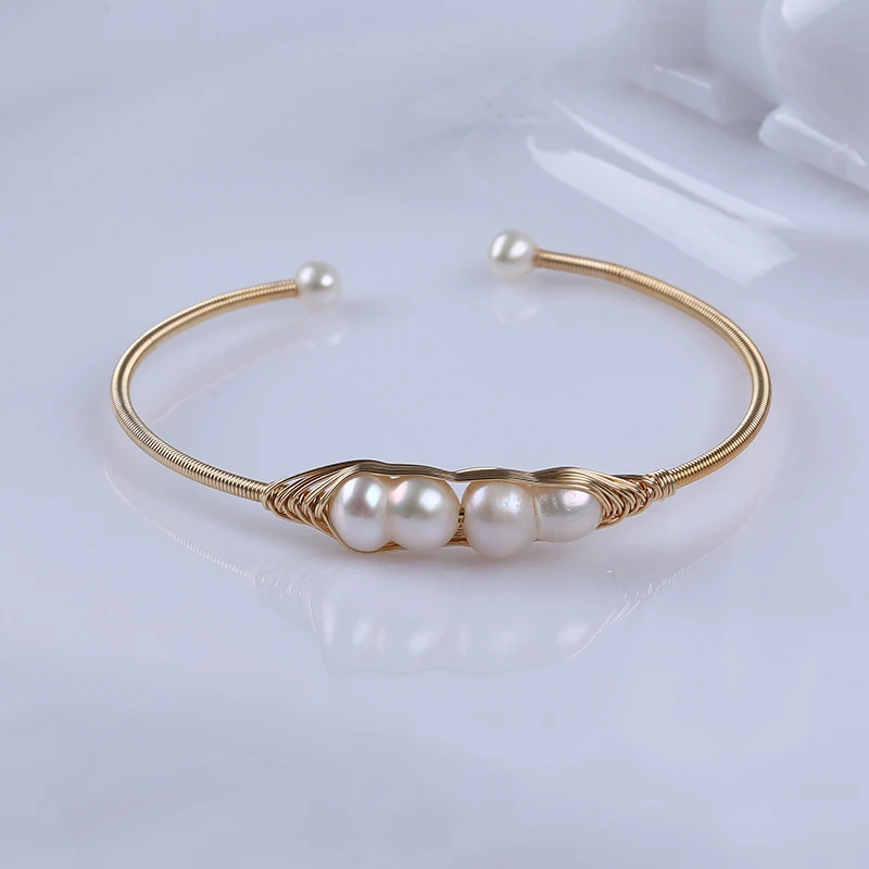 Simple Design Freshwater Pearl Bracelet Jewelry For Women