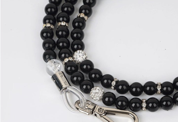 Artificial Pearl Dog Collar&Leash
