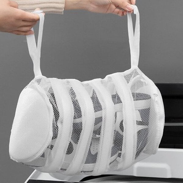 Household essentials-mesh laundry and shoe cleaning bag