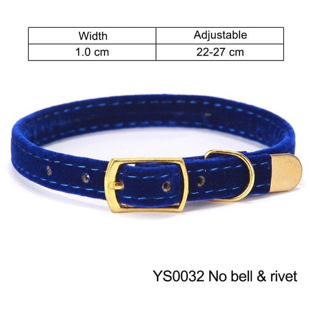 PU Leather Small Cat & Dog Collar