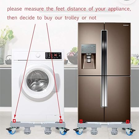 Multi Function Roller Stand. Adjustable   Refrigerator Stand