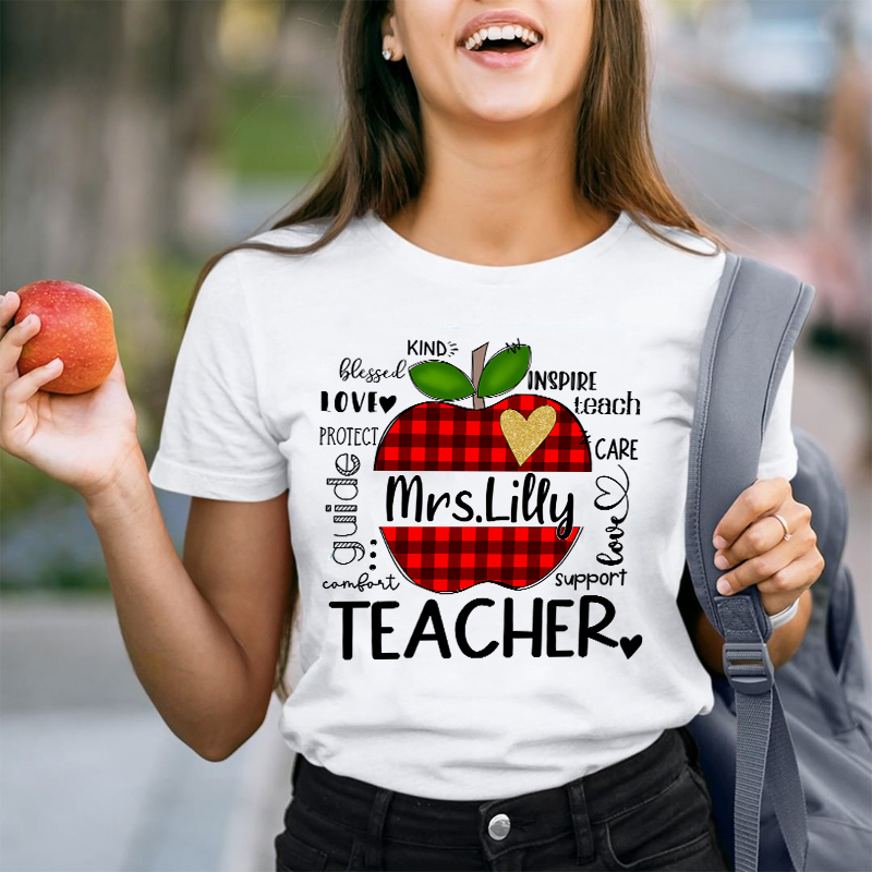 Personalized To Love To Guide To Support Teacher T-Shirt