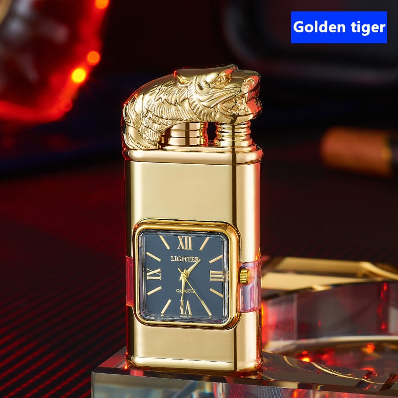 Windproof Lighter Vintage Watch Bezel Jet flame Torch🔥BUY 2 FREE SHIPPING