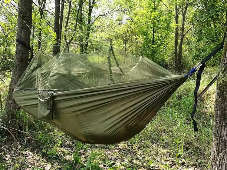HAMMOCK WITH MOSQUITO NET