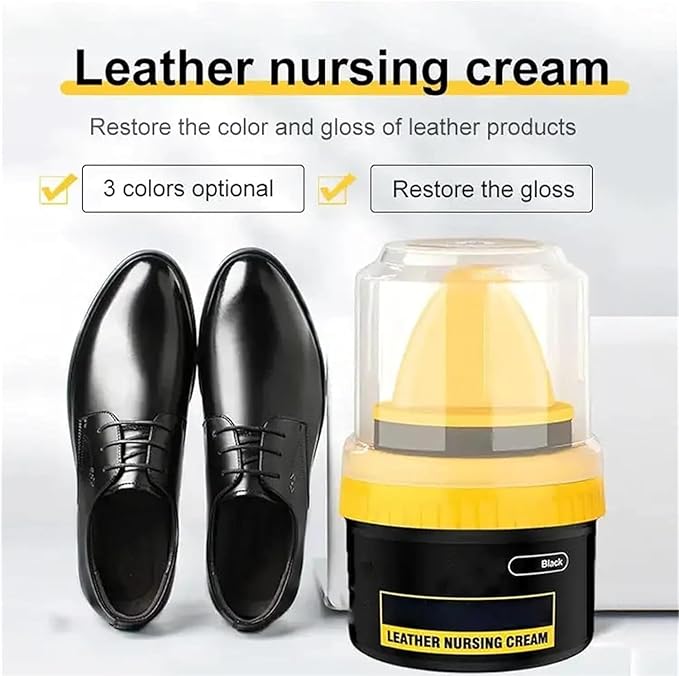 Leather Repair Cream Liquid Shiny Shoe Polish