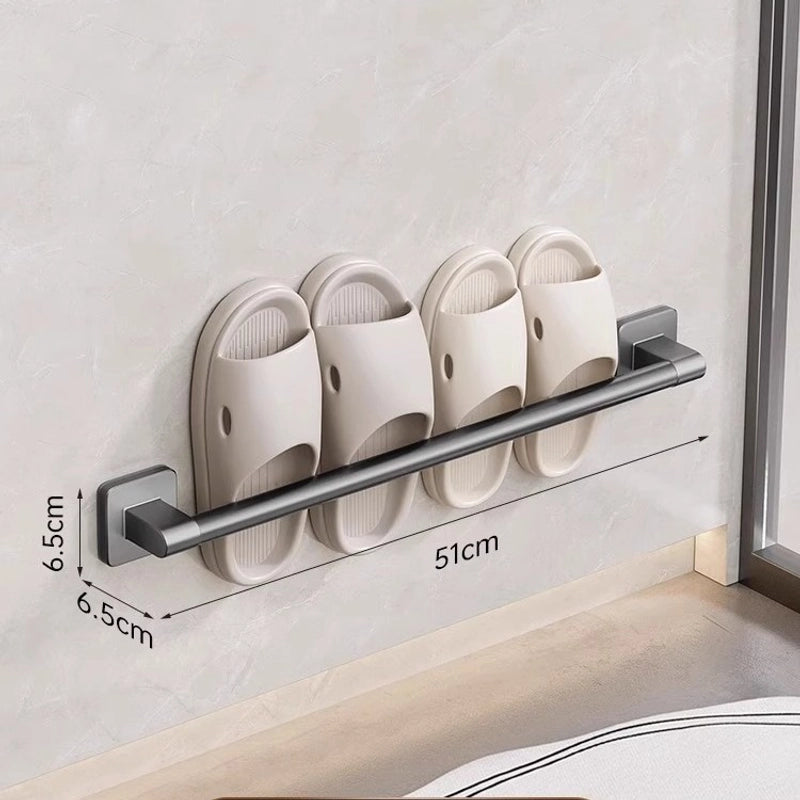Casual Solid Color ABS Bathroom Racks