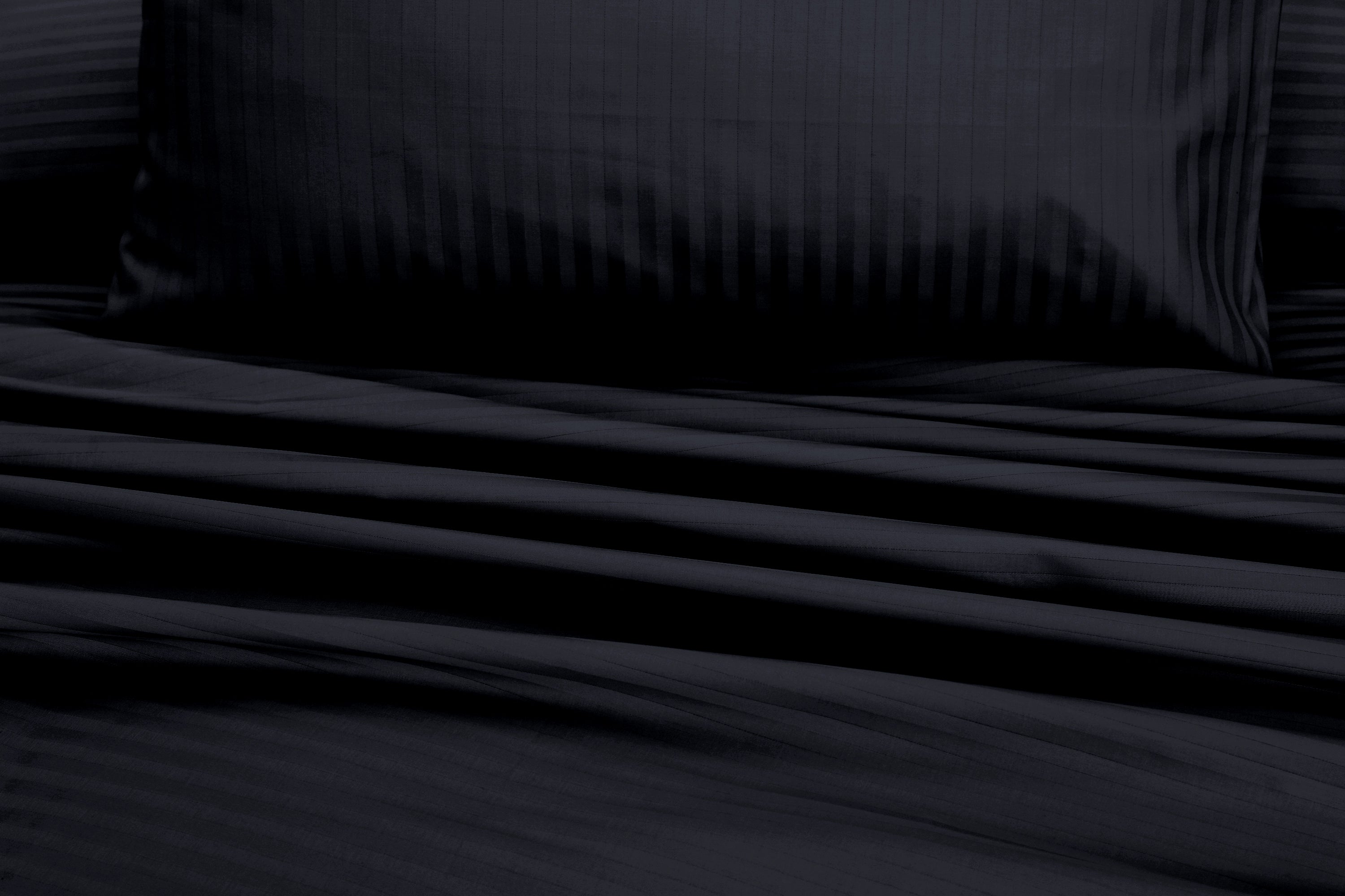 Black Stripe-Bed Sheet Set