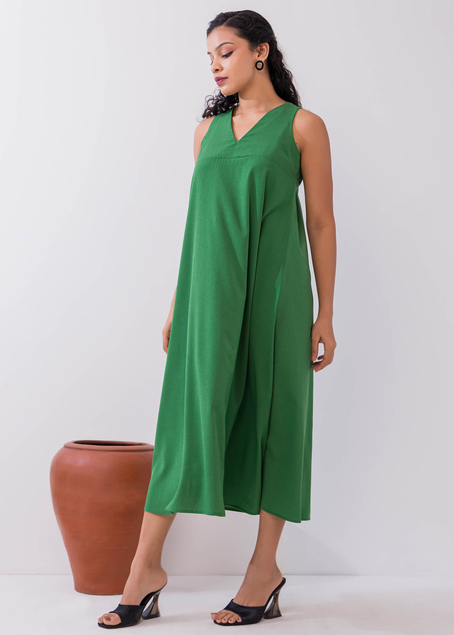 Sleeveless Tent Dress