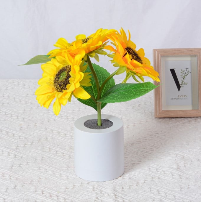 🌻 Sunflower led simulation small night light🌻