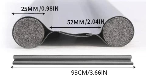 💥 48% Off💥Noise & Pest Isolation Waterproof Door Bottom Seal Strip